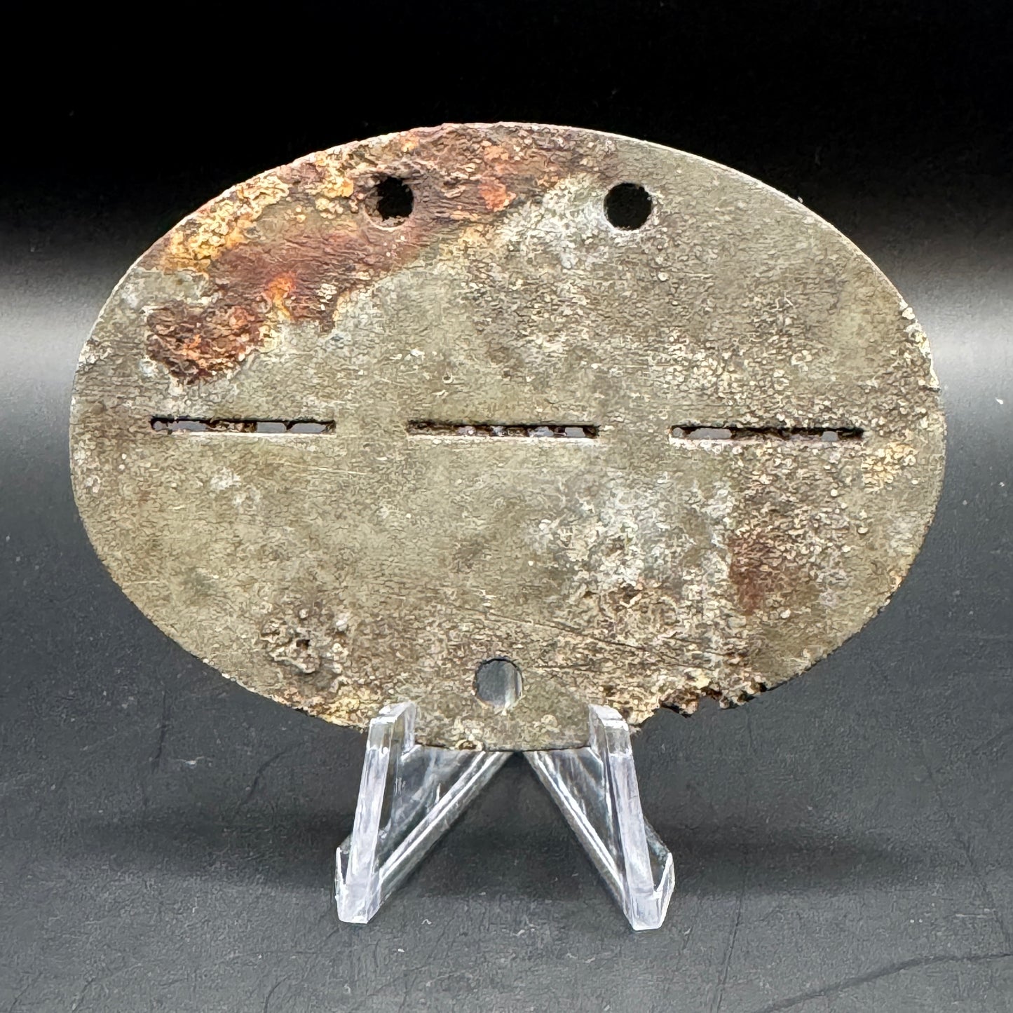 WW2 original artifact – EKM 2nd MachinenGewehr Kompanie Infanterie Regiment 72 – interior detail