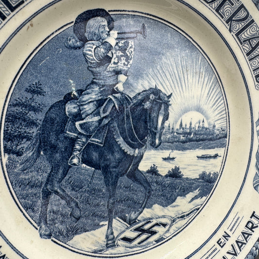 WW2 original artifact – Herrijzend Nederland – interior detail