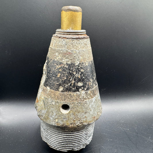 WW2 original artifact – No. 119 Fuze from a 25-pounder artillery shell 1942 – interior detail