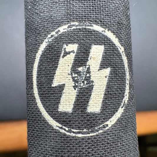 WW2 original artifact – SS Totenkopf: Auf Hieb und Stich! – interior detail