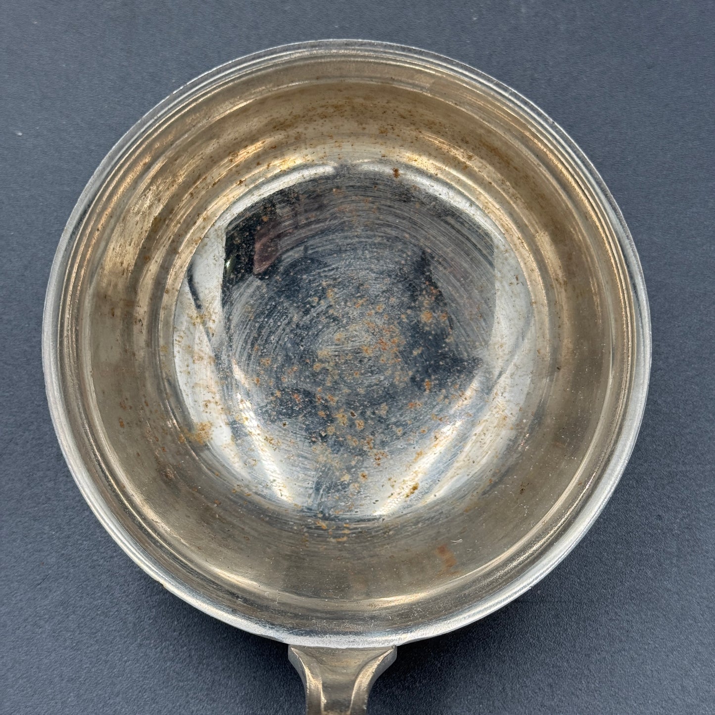 WW2 original artifact – RARE!! Reichsmarine soup serving spoon 36cm – interior page