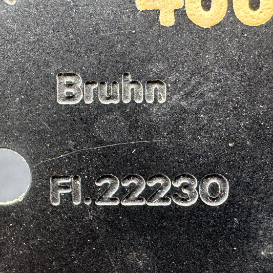 WW2 original artifact – Airspeed Indicator, 550 km/h, Luftwaffe Fahrtmesser Fl.22230 – interior detail