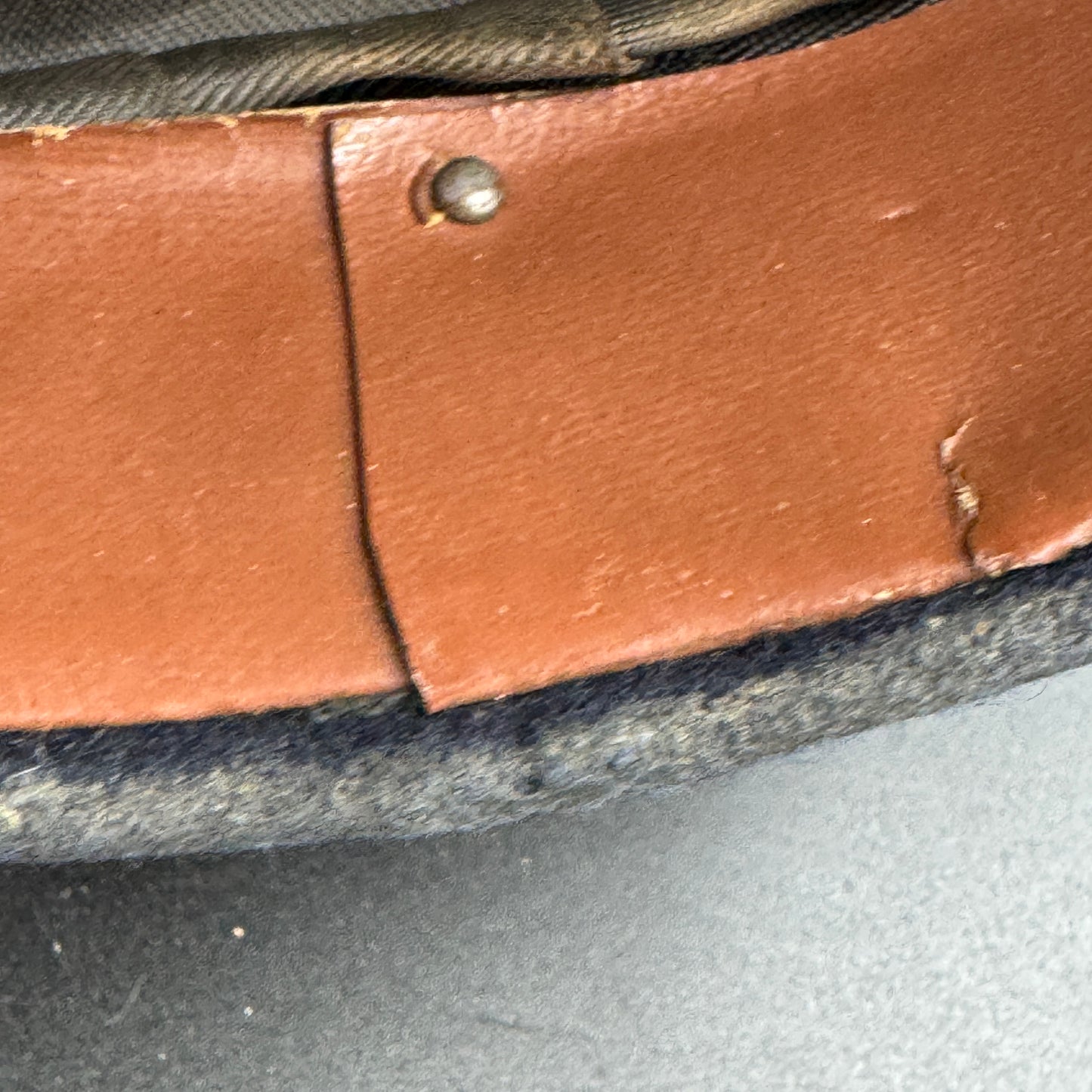 WW2 original artifact – NSKOV cap – interior page