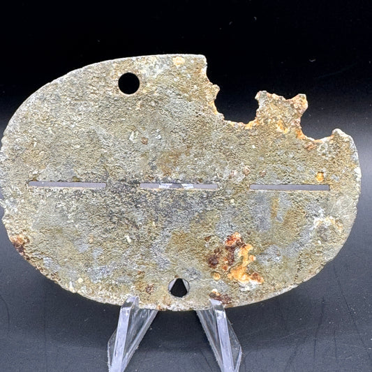 WW2 original artifact – EKM Landwacht Schützen Kompanie 4/477 – interior detail