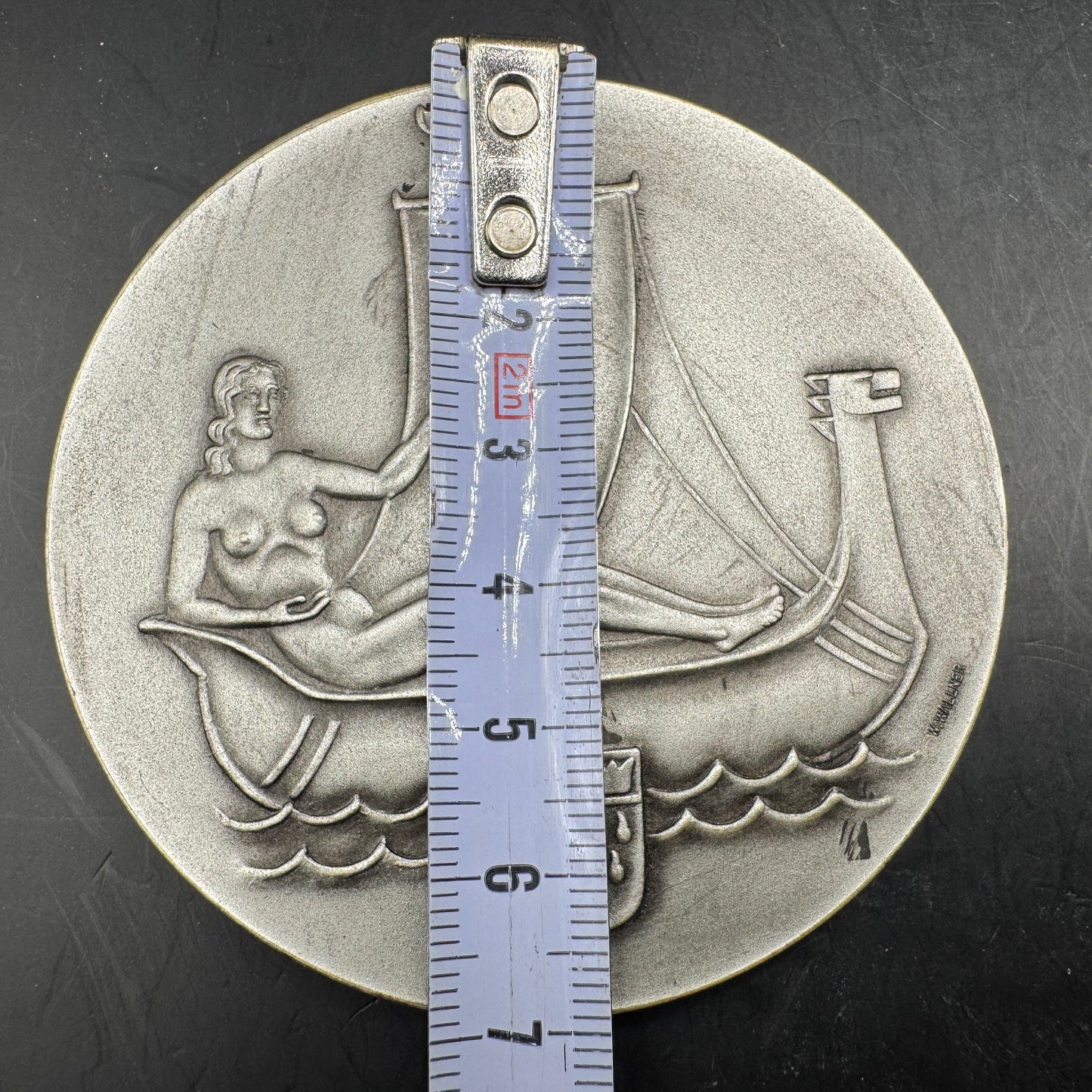 WW2 original artifact – Extremely rare!! Plaque Universität der Hansestadt Köln 1388 - 1938 – interior page