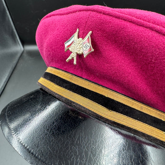 WW2 original artifact – University Student Cap – interior detail
