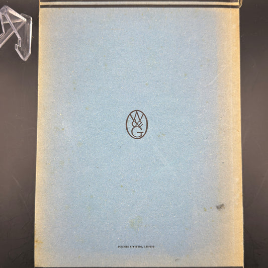 WW2 original artifact – Rechenaufgaben Luftwaffe 1942 – interior detail