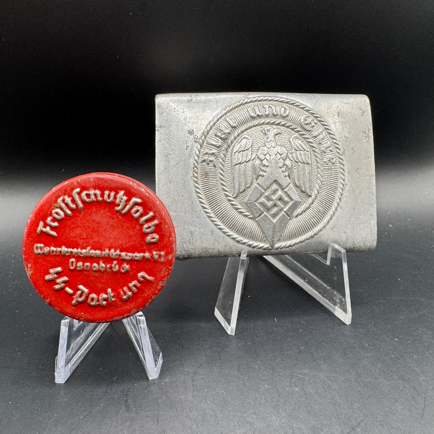 WW2 original artifact – SS Packung Frostschutzsalbe – interior page