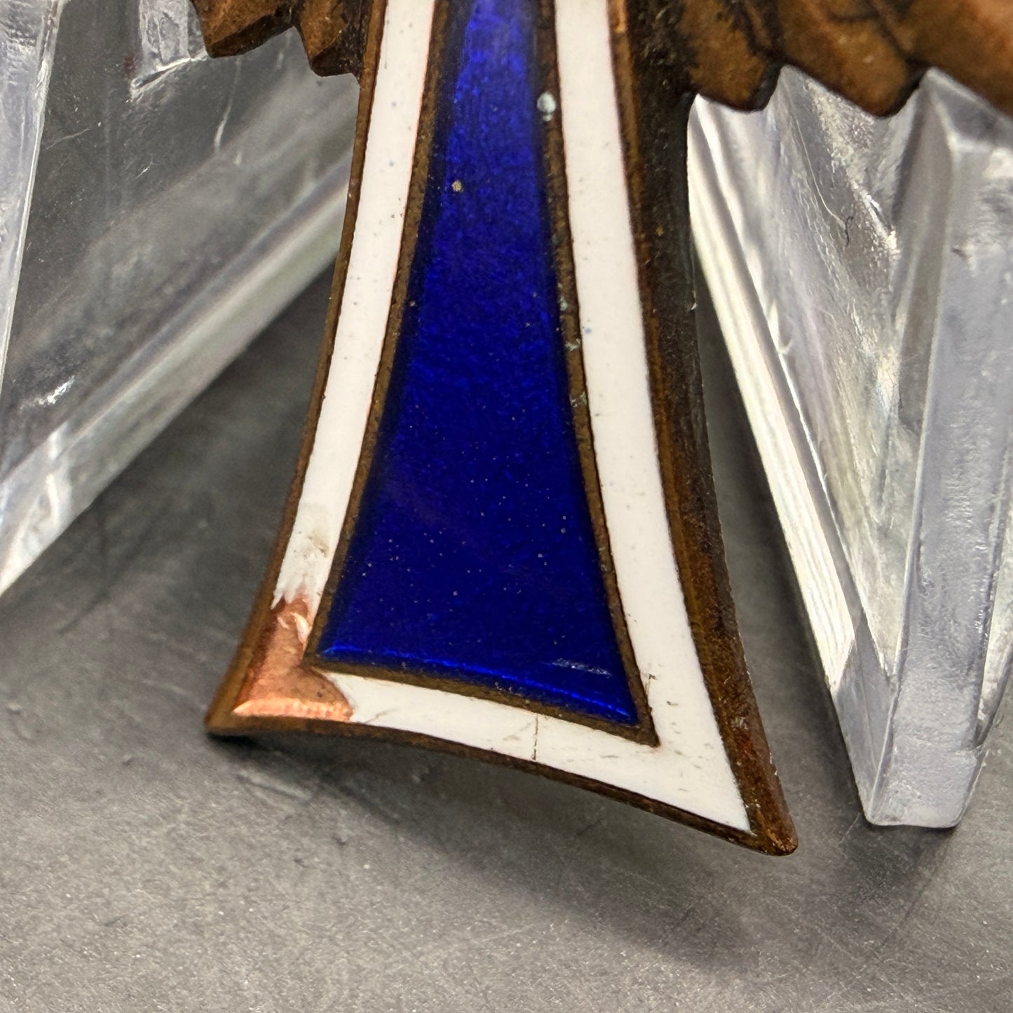 WW2 original artifact – Mutter Kreuz Bronze (with long ribbon) – interior page