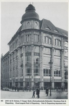WW2 original artifact – Paper box from Peek & Cloppenburg – interior title page