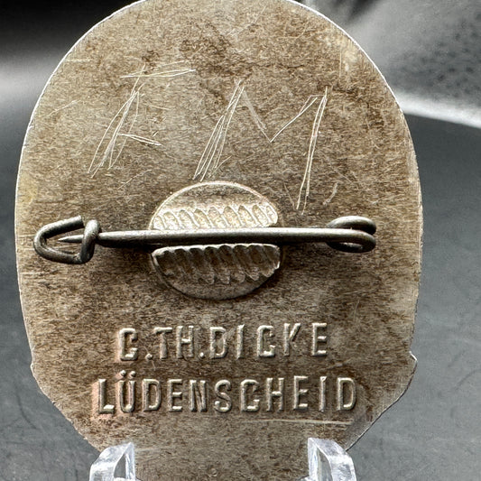 WW2 original artifact – Tag der Arbeit 1935 C.Th. Dicke – interior detail