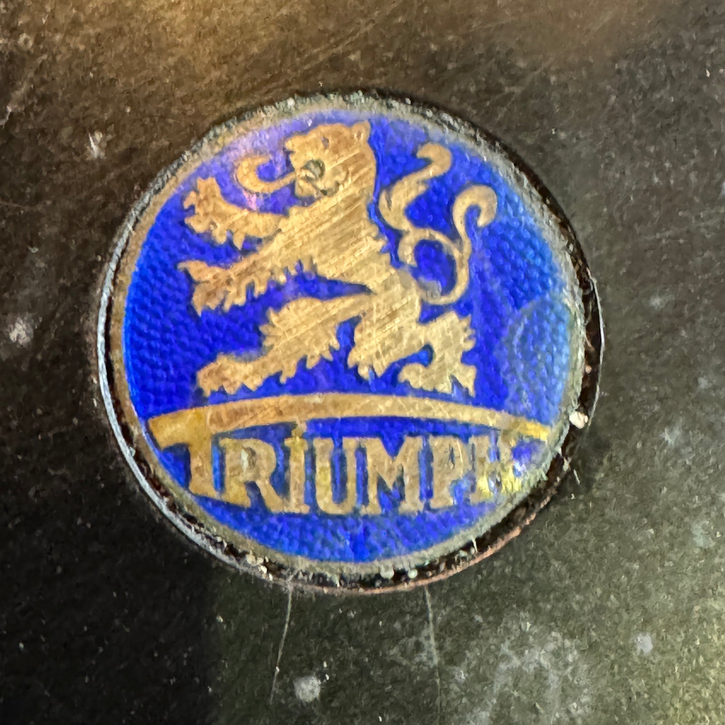 WW2 original artifact – WW2 Triumph Typewriter with SS key – interior page