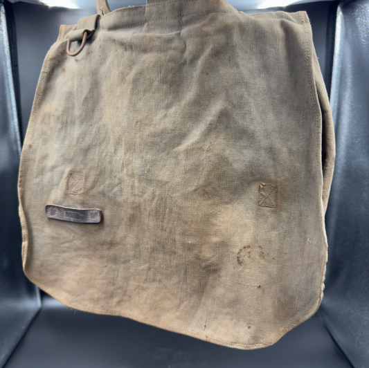 WW2 original artifact – Hitler Jugend Bread bag – interior detail