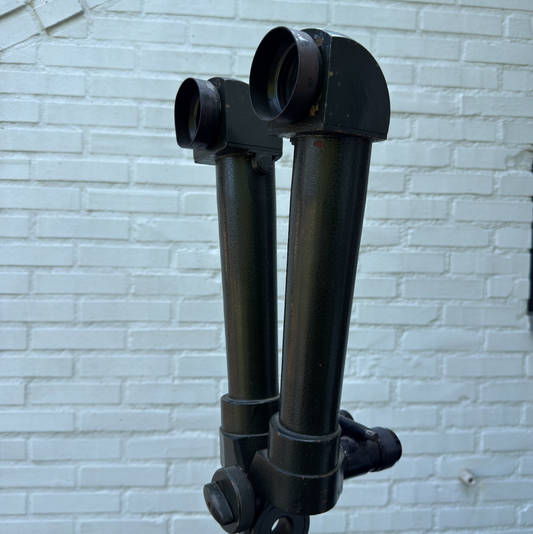 WWII German S.F.14 Z.Gi. Scherenfernrohr periscope, front view, original wartime optics