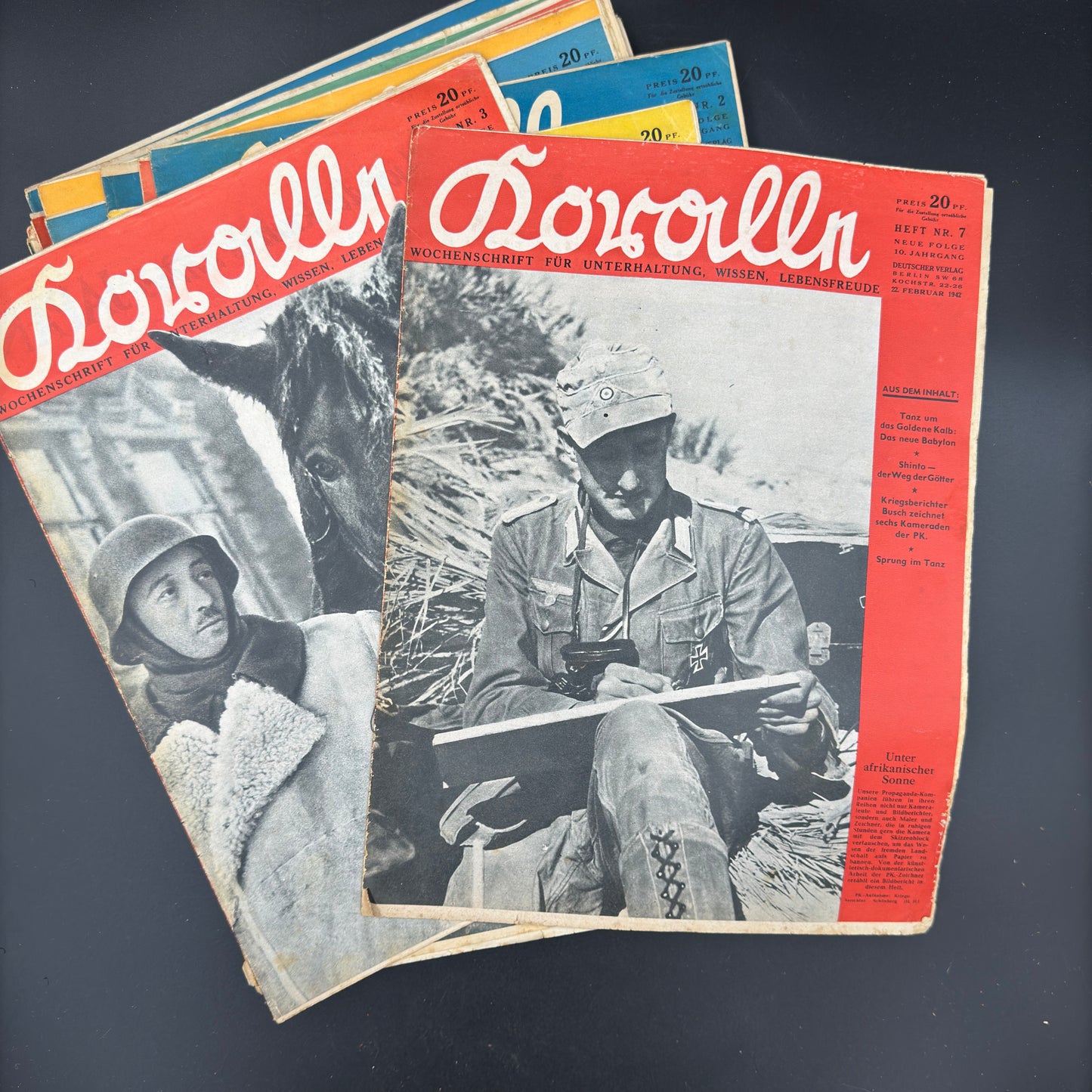 WW2 original artifact – 40 pieces Koralle year 10 (1942) – AxisArtifacts