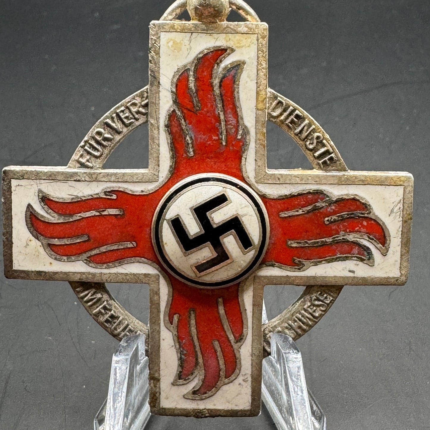 WW2 original artifact – Feuerwehrehrenzeichen 2. Stufe, Hst. 60 – interior title page