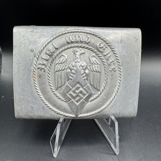 WW2 original artifact – Hitler Jugend buckle M4/38 Richard Sieper & Sohne – AxisArtifacts