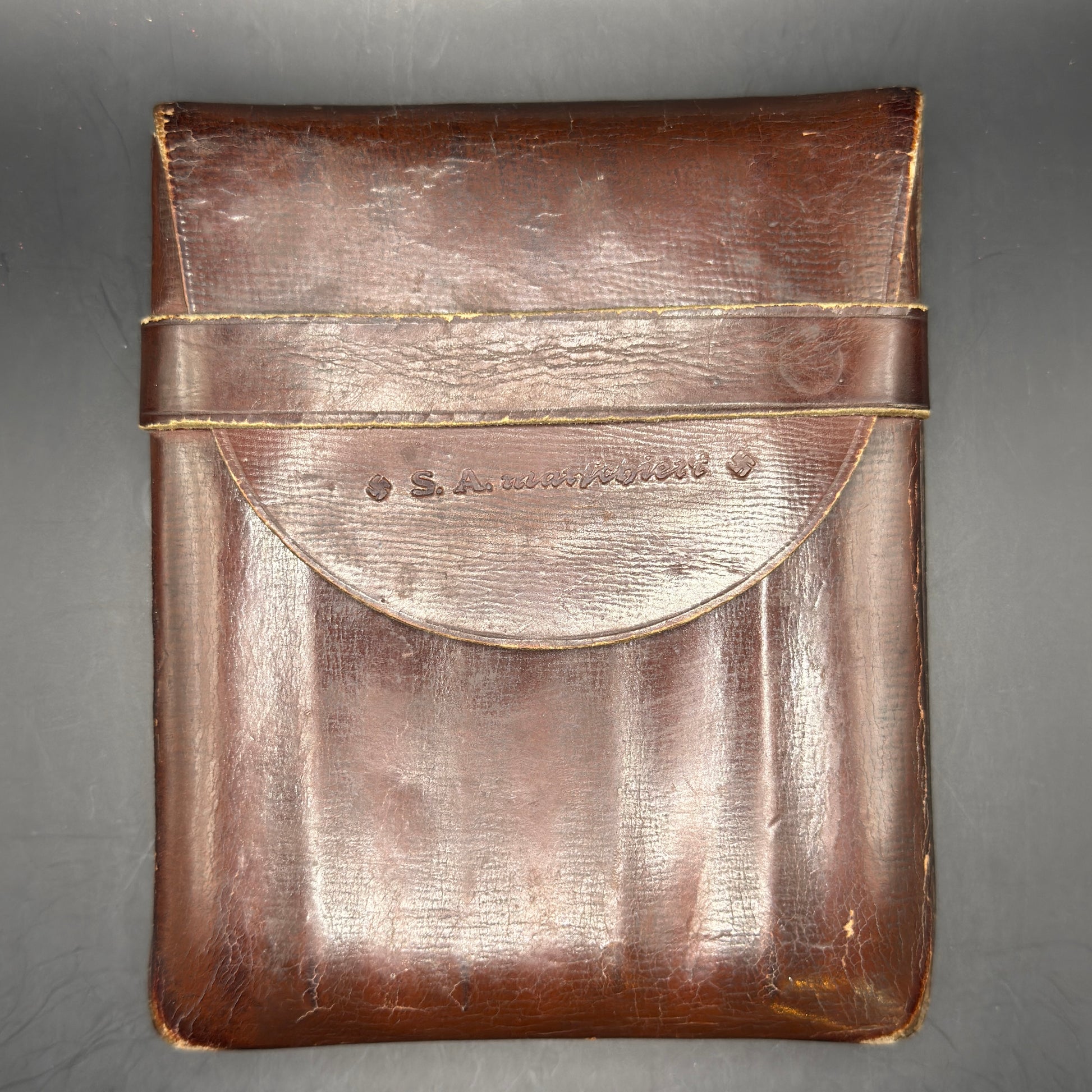 WW2 original artifact – SA Sturm Abteilung Cigar Case – AxisArtifacts