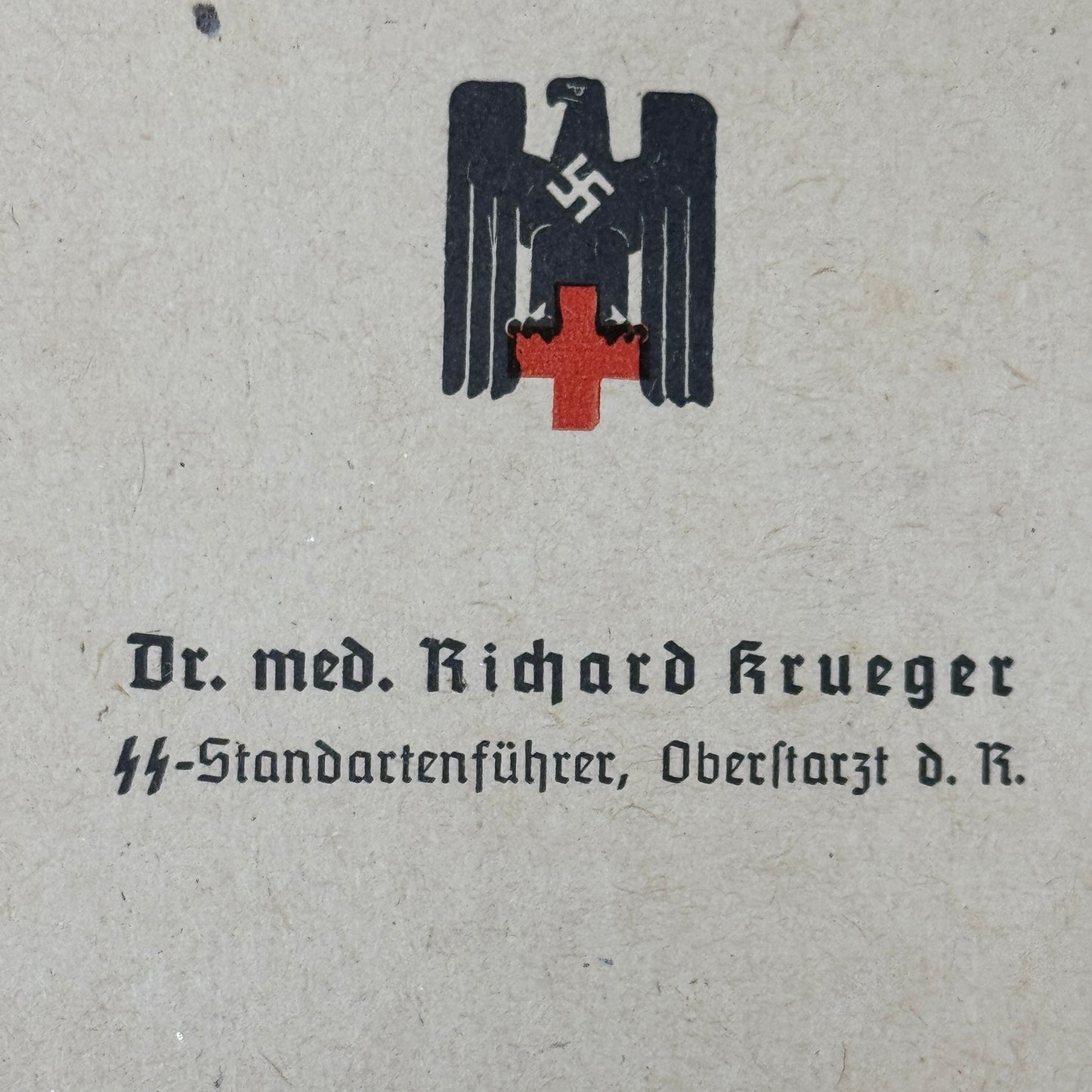WW2 original artifact – Amtliches Unterrichtbuch über Erste Hilfe 1943 – interior page