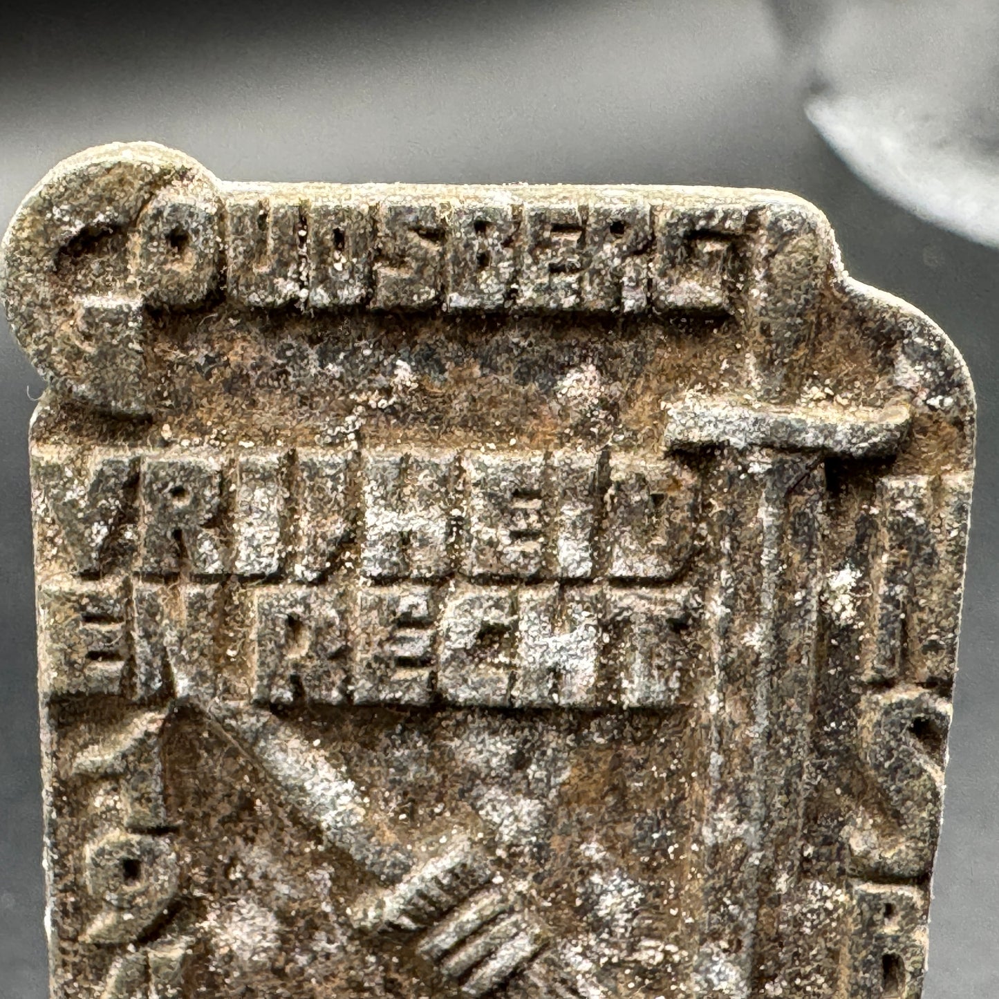 WW2 original artifact – NSB Tinnie – ‘Goudsberg Vrijheid en Recht 1940’ – interior page