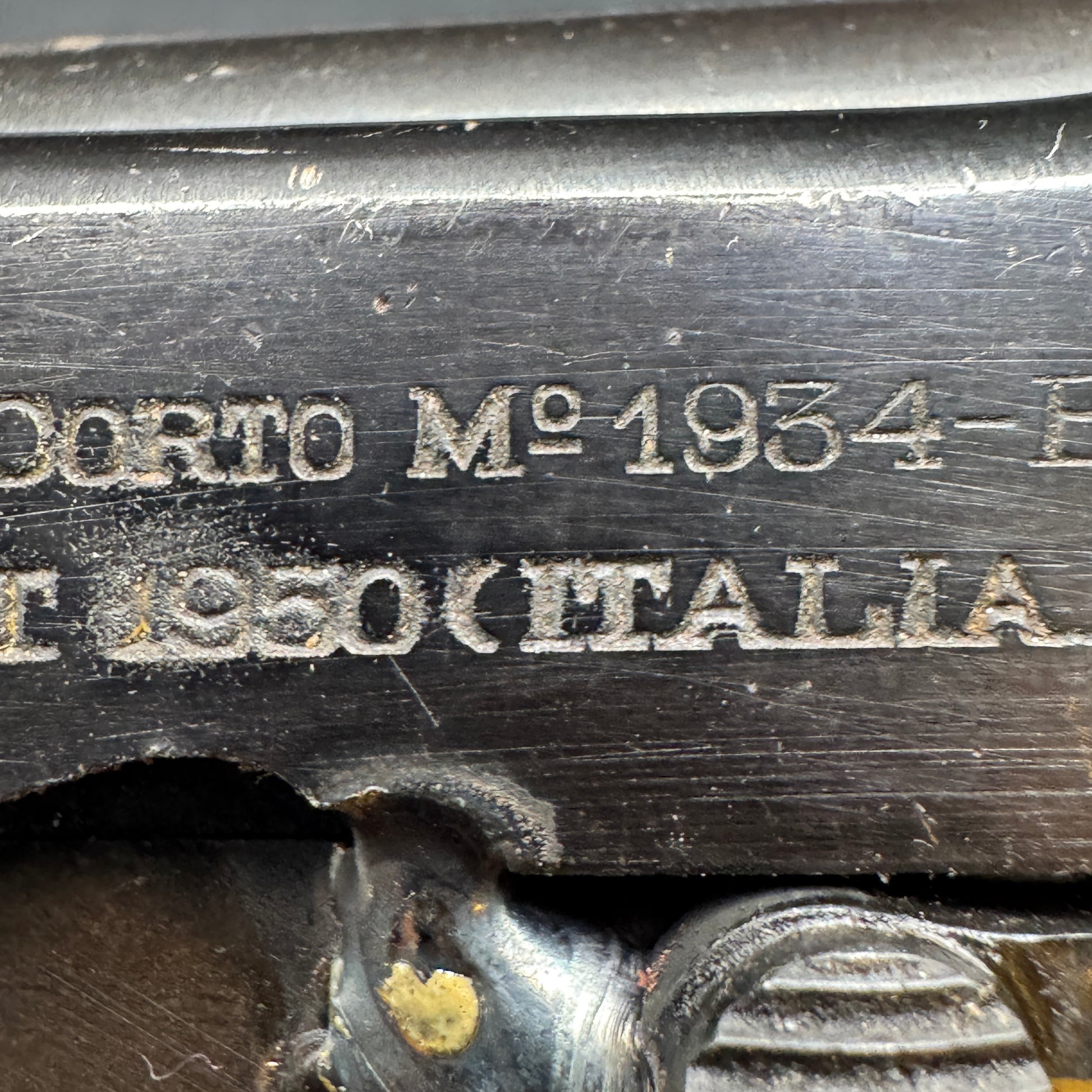 WW2 original artifact – From my private collection: Pistole Beretta model 1934 – interior page