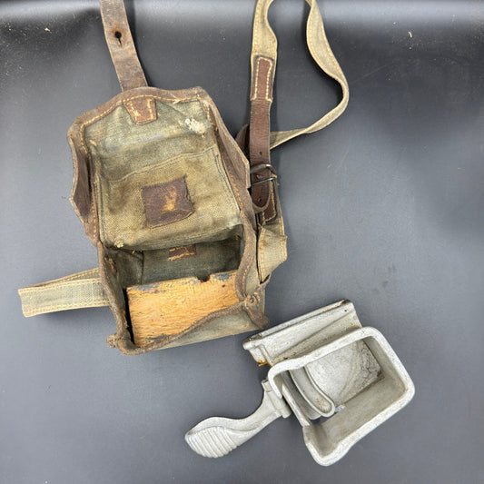 WW2 original artifact – Extreme rare: Japanese feed system for the Nambu LMG – AxisArtifacts