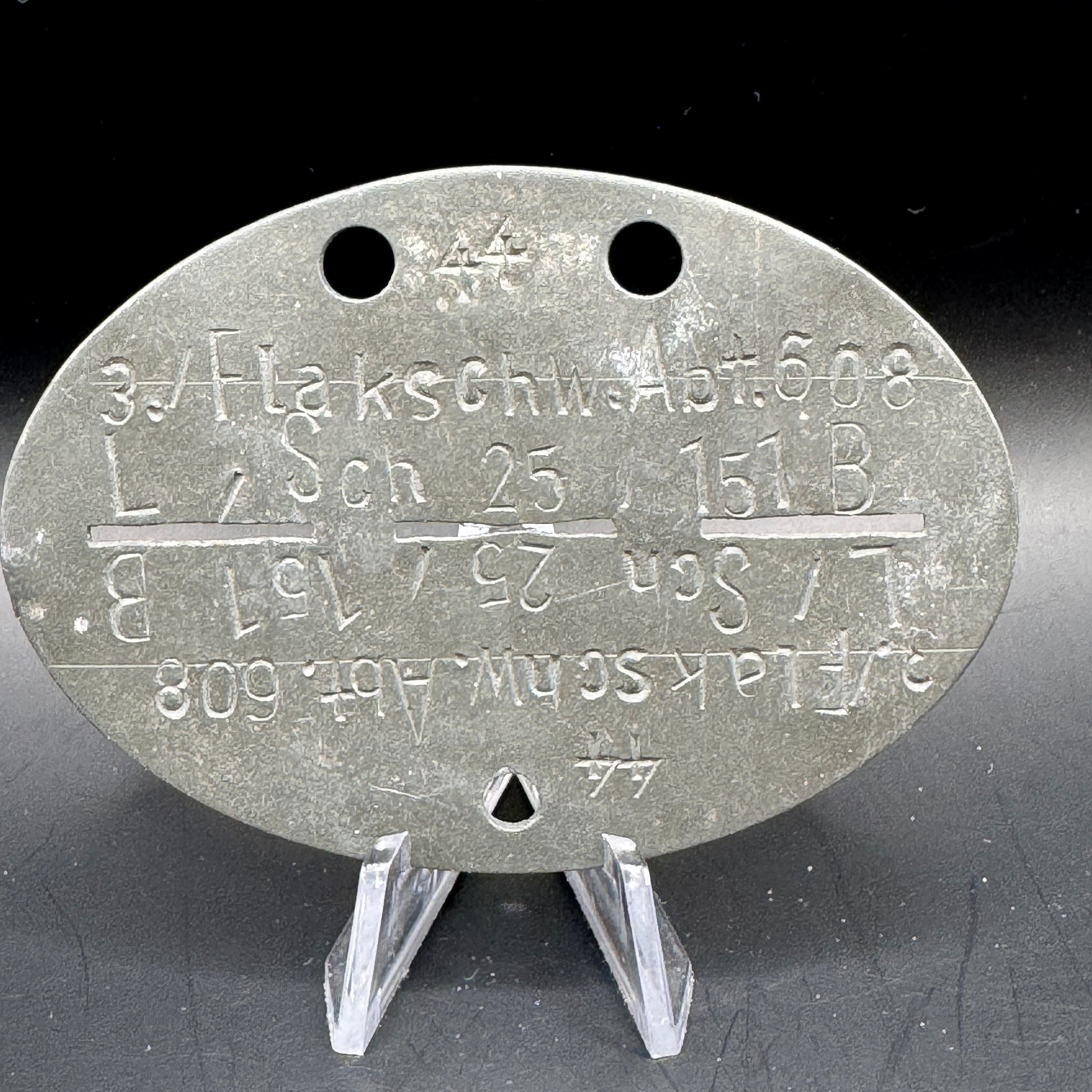 WW2 original artifact – EKM 3. Flakscheinwerfer Abteilung 608 – AxisArtifacts