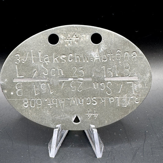 WW2 original artifact – EKM 3. Flakscheinwerfer Abteilung 608 – AxisArtifacts