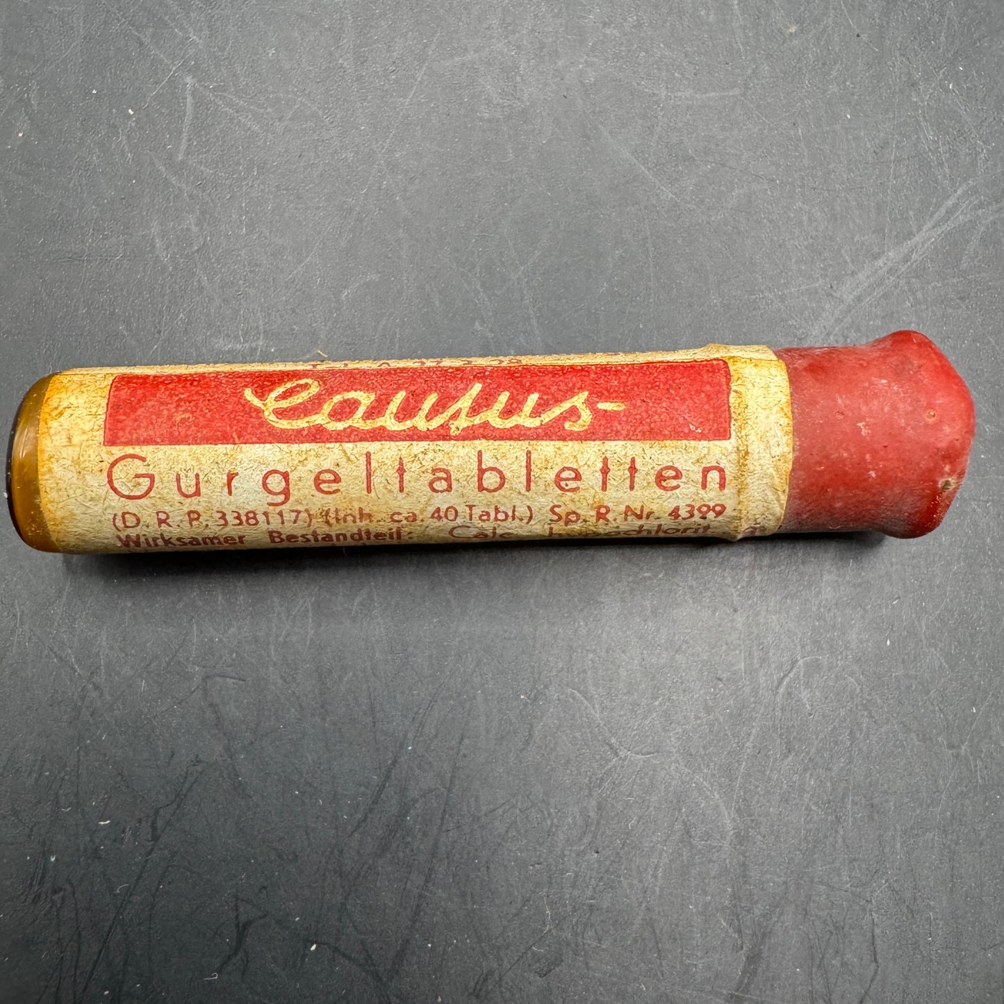 WW2 original artifact – German WW2 DRK Medic Pouch with Supplies 1939 – interior page