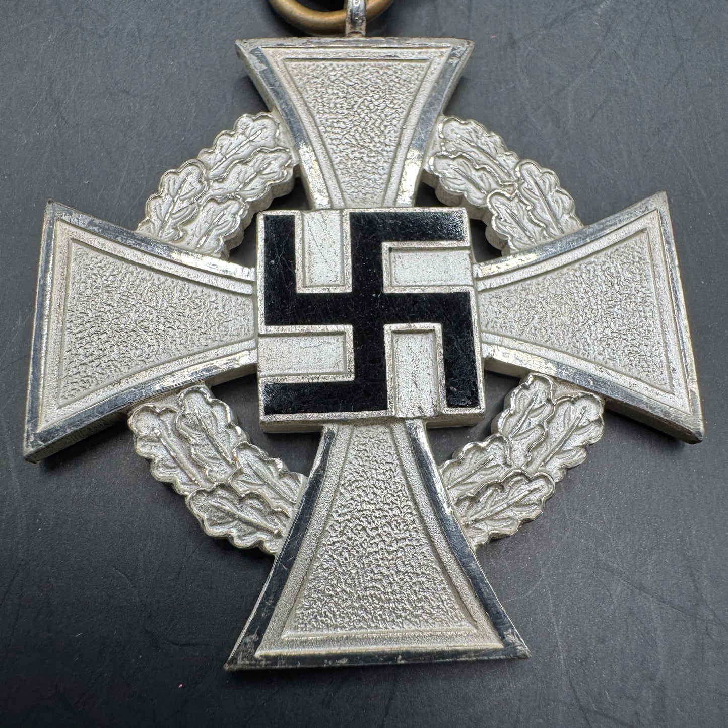 WW2 original artifact – 25 Jahre Treue Dienste im Etui – interior page