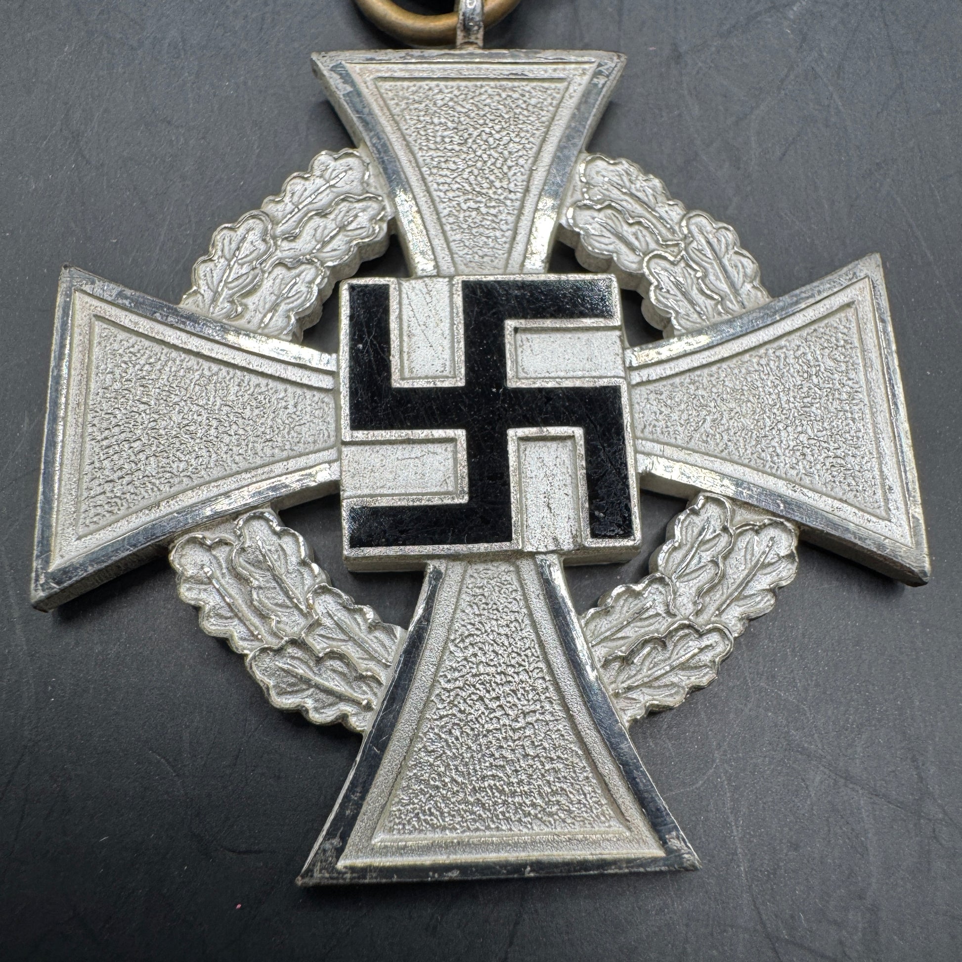 WW2 original artifact – 25 Jahre Treue Dienste im Etui – interior page