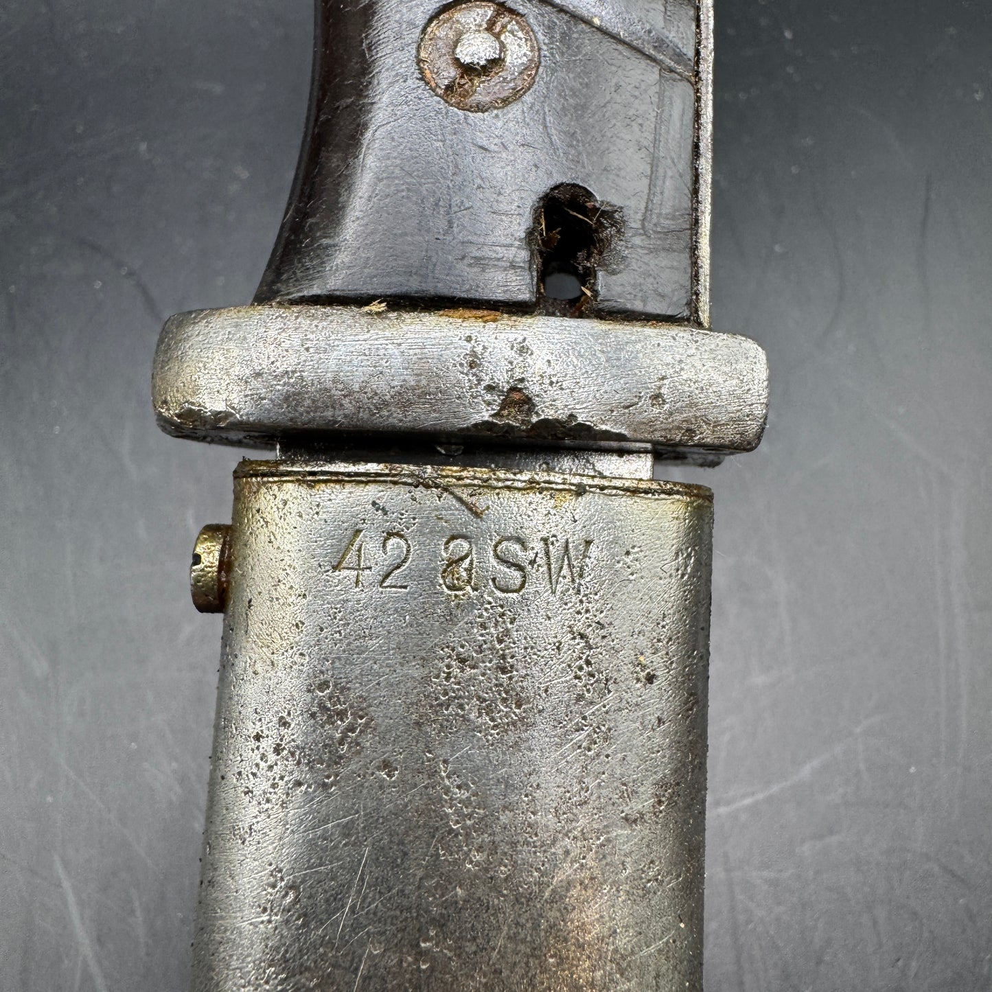 WW2 original artifact – K98 Bayonet with frog – interior page