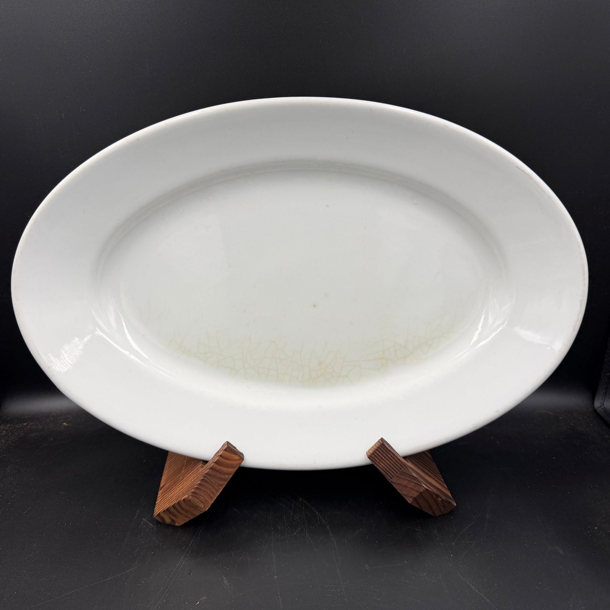 WW2 original artifact – Kriegsmarine Serving Platter 1941 Johann Haviland – AxisArtifacts