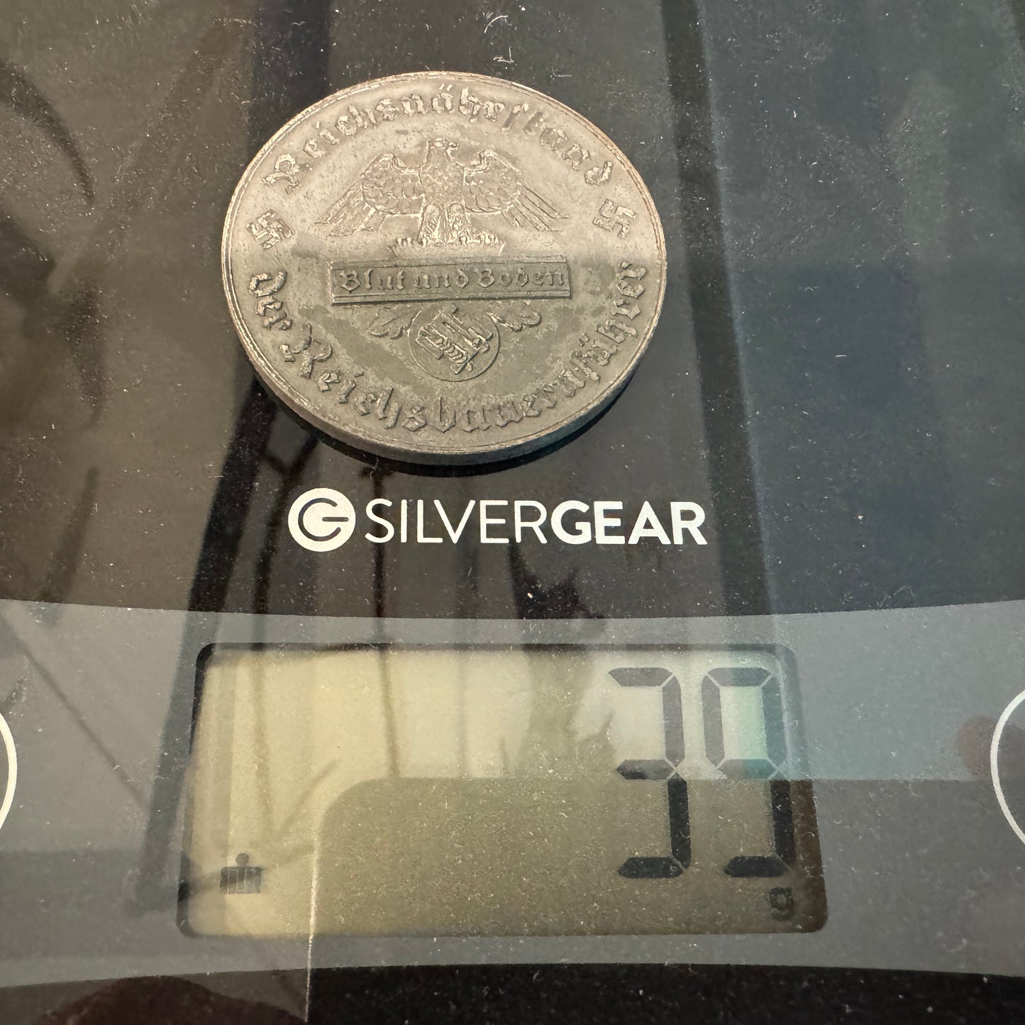 WW2 original artifact – Reichsnährstand der Reichsbauernführer – interior page