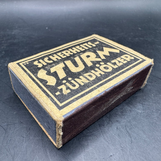 WW2 original artifact – Sicherheits Sturm Zündhölzer (empty) – AxisArtifacts