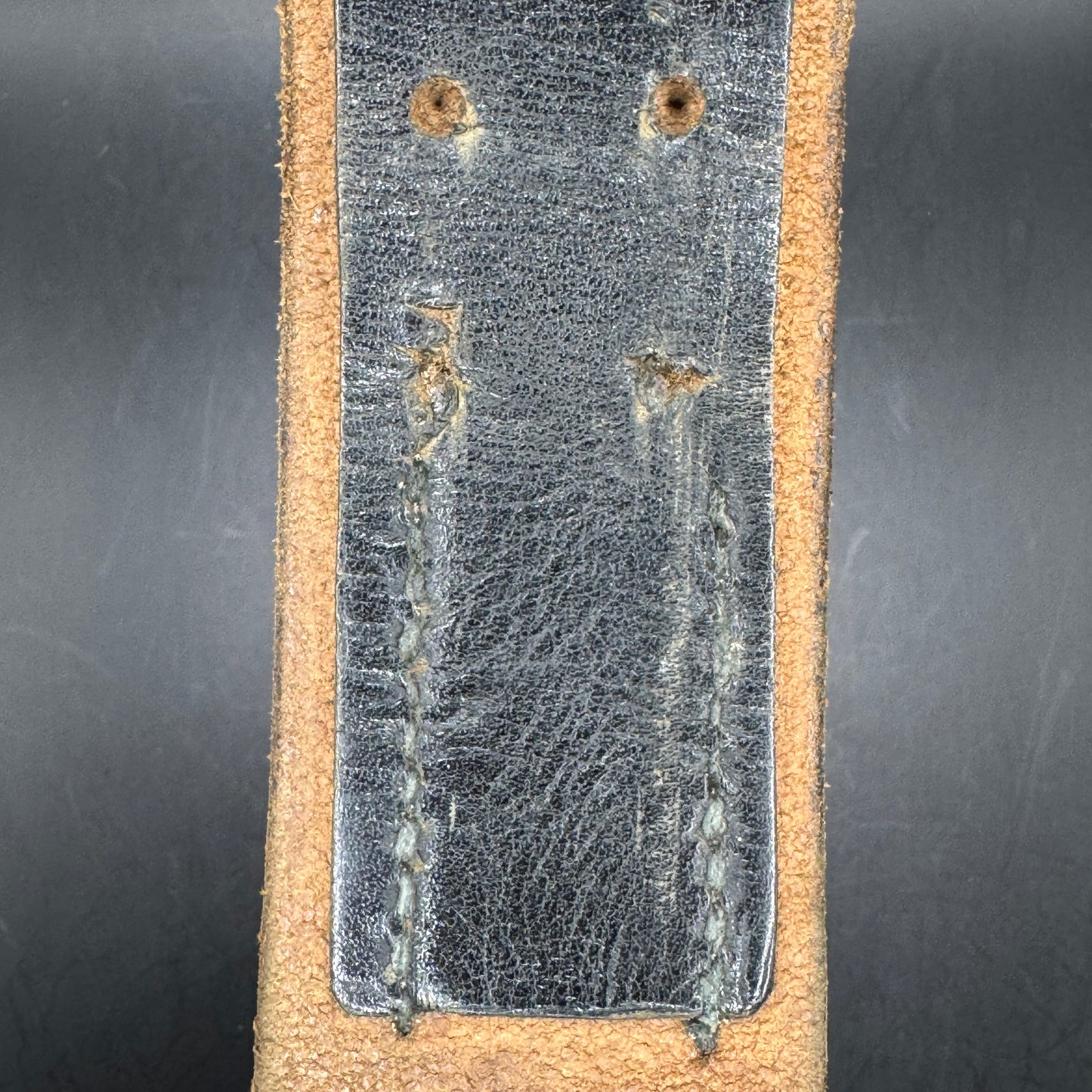 WW2 original artifact – WW2 German Black belt 95 cm – interior page