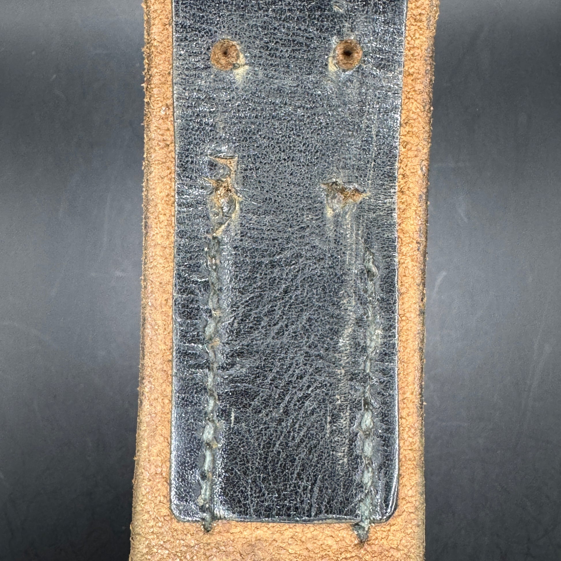 WW2 original artifact – WW2 German Black belt 95 cm – interior page