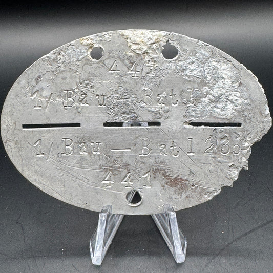 WW2 original artifact – EKM 1. Bau Bataillon 1235 – AxisArtifacts