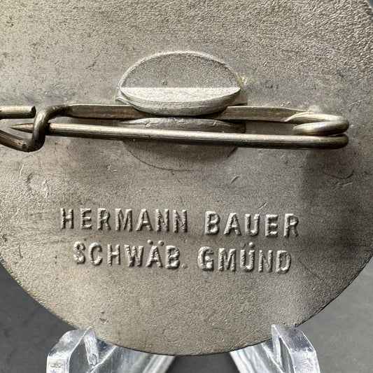 WW2 original artifact – Tag der Arbeit 1936 Herman Bauer – interior detail