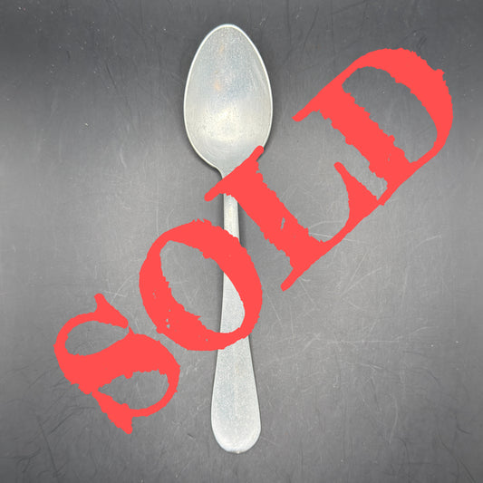 WW2 original artifact – Wehrmacht Aluminium Tea Spoon 1940 – AxisArtifacts