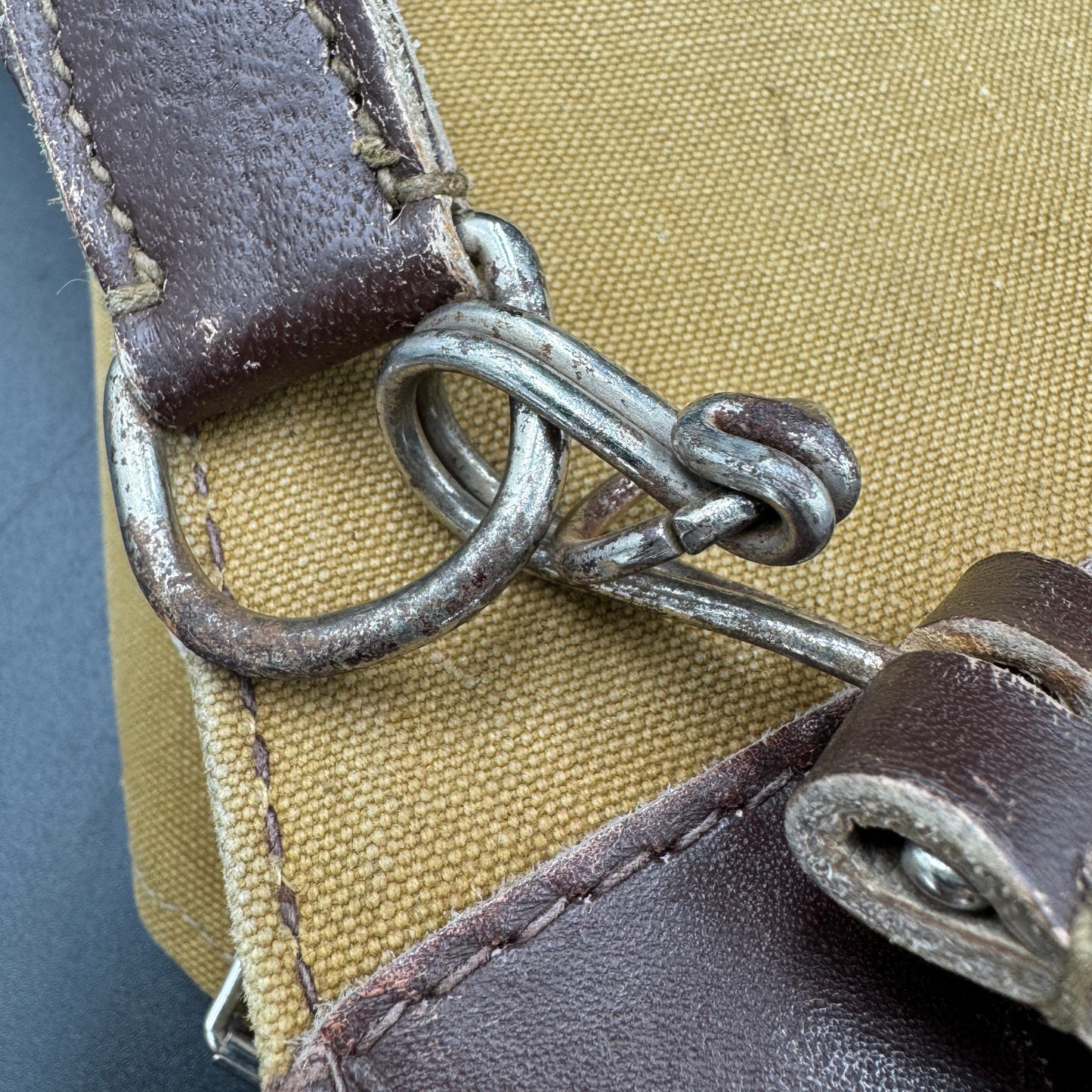 WW2 original artifact – HitlerJugend Tornister – interior page