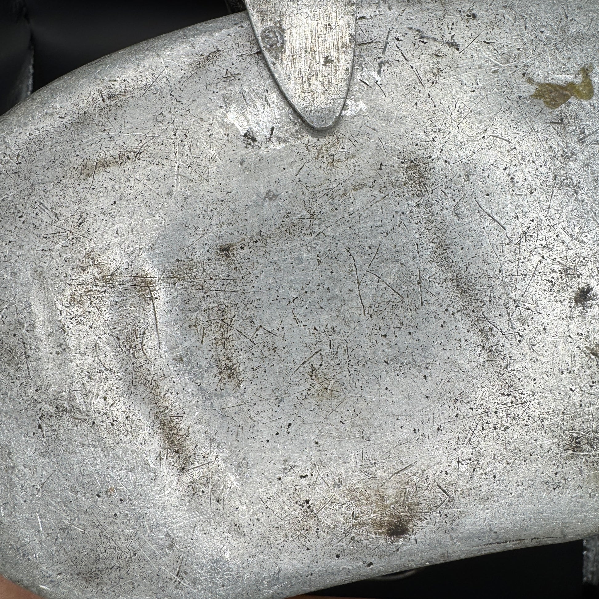 WW2 original artifact – German Wehrmacht Kochgeschirr M31 Aluminium M31 SRM 35 – interior page