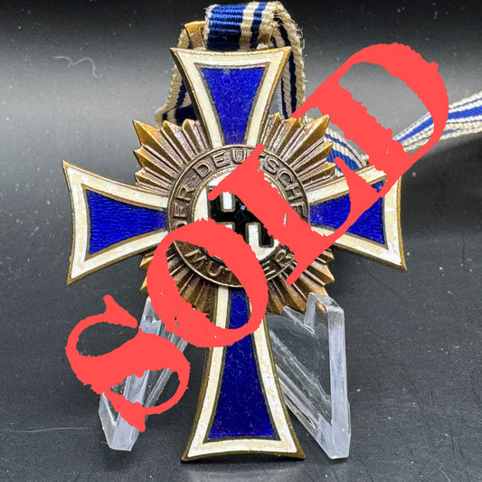 WW2 original artifact – Mutter Kreuz Bronze – AxisArtifacts