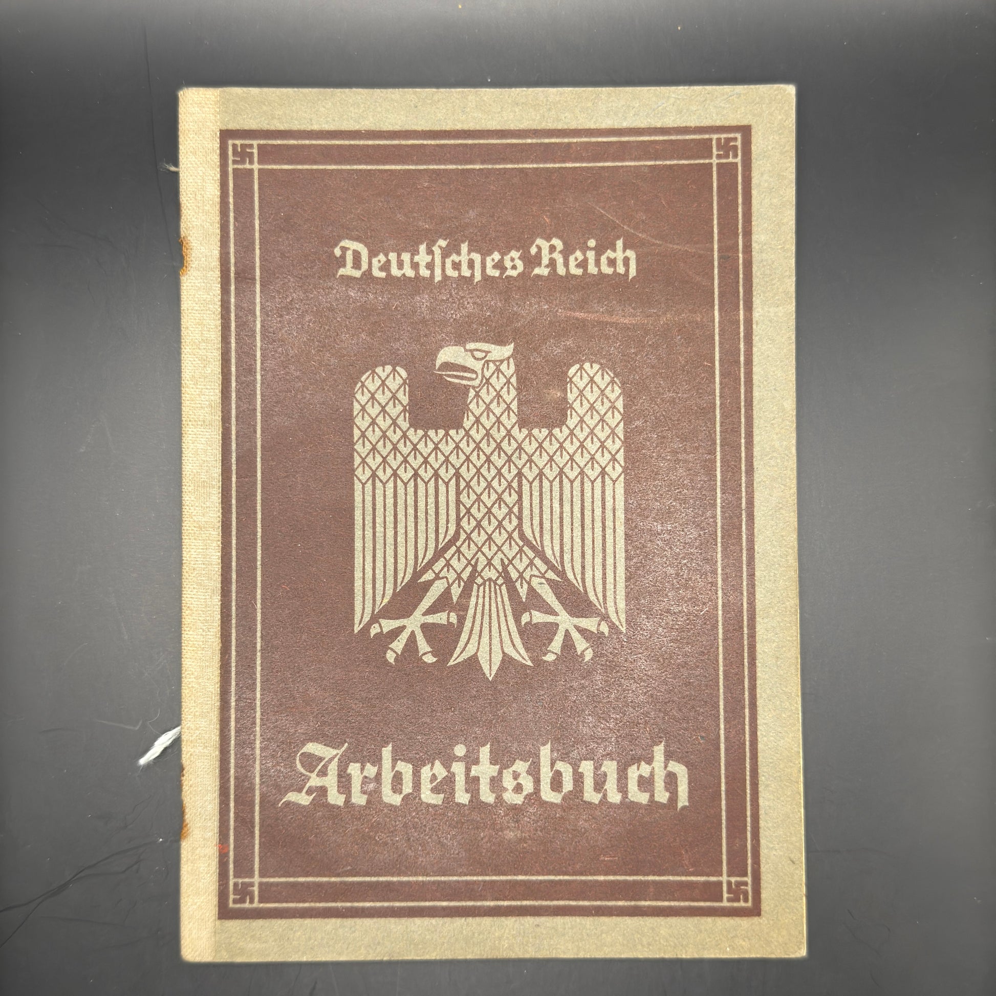 WW2 original artifact – Arbeitsbuch aus Emden – AxisArtifacts