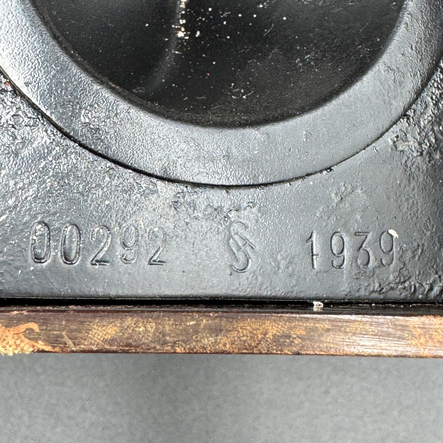 WW2 original artifact – German Field Telephone (FF33) by DTW – interior page