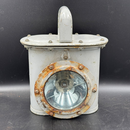 WW2 original artifact – WW2 US Navy latern Delta Type K-10A – AxisArtifacts