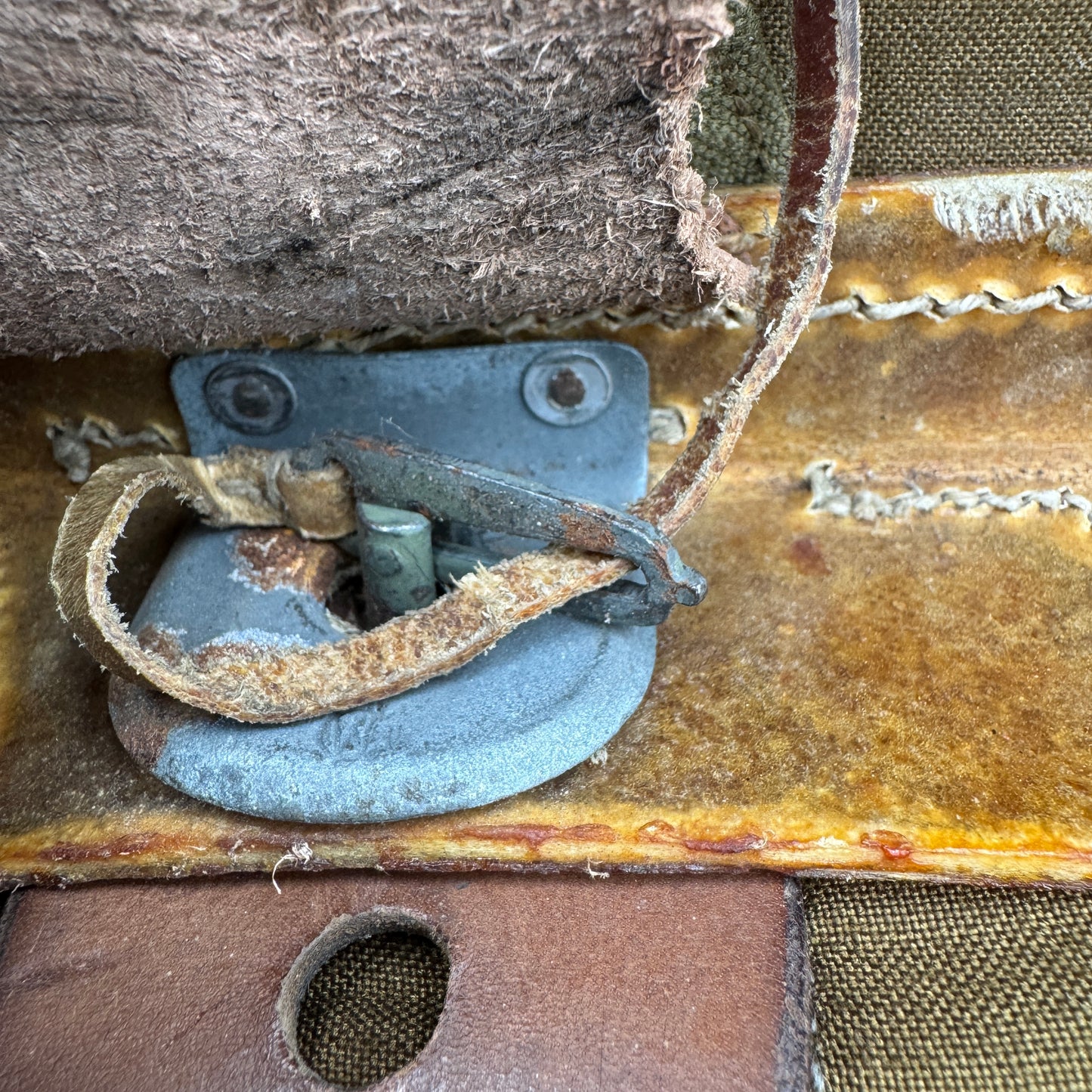 WW2 original artifact – Tornister 1940 – interior page