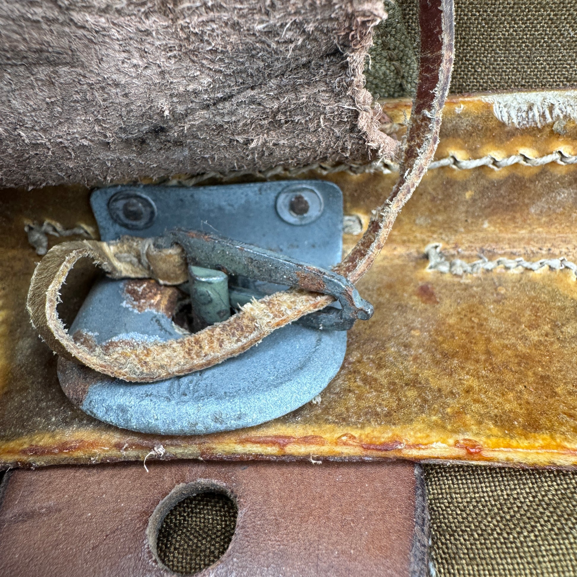 WW2 original artifact – Tornister 1940 – interior page