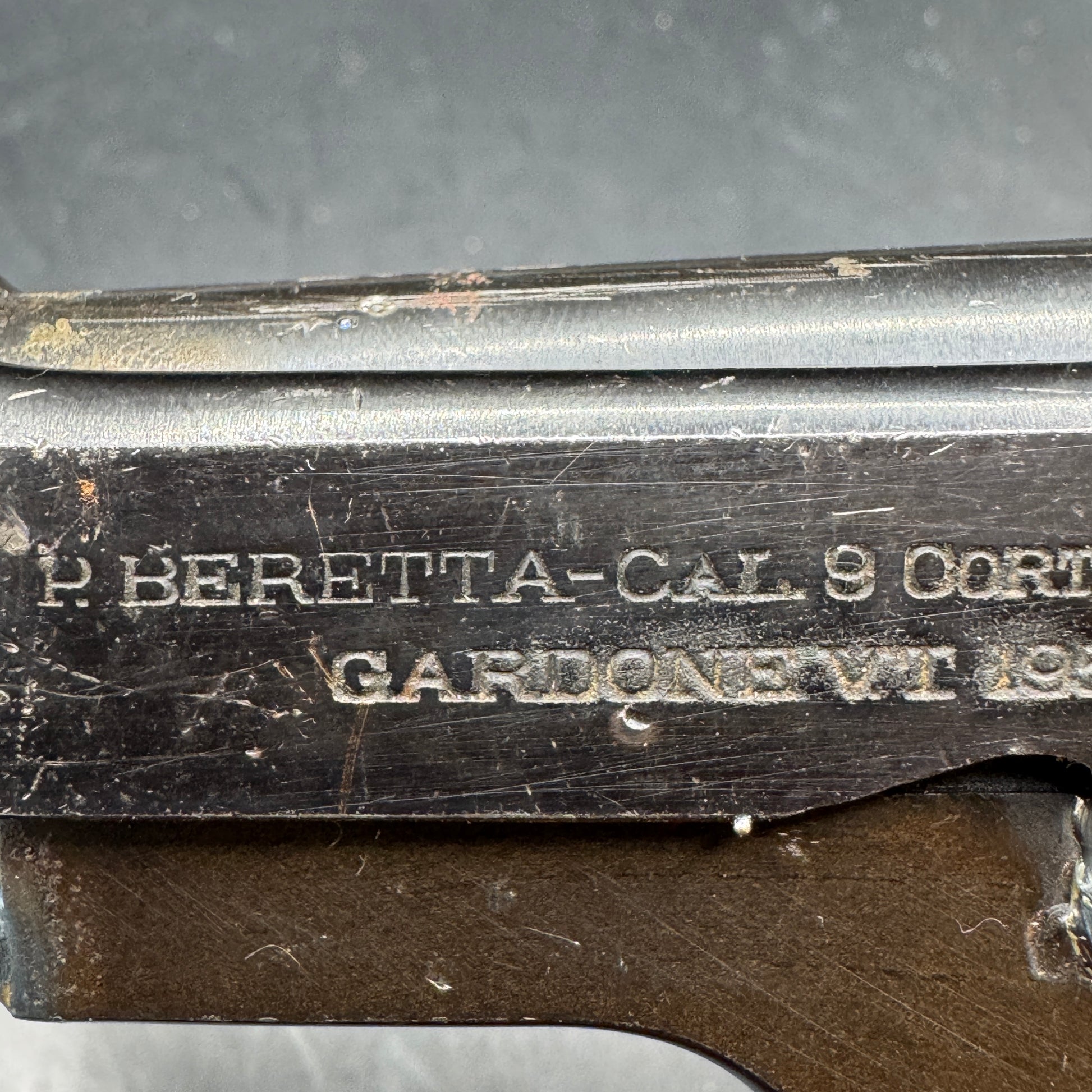 WW2 original artifact – From my private collection: Pistole Beretta model 1934 – interior title page