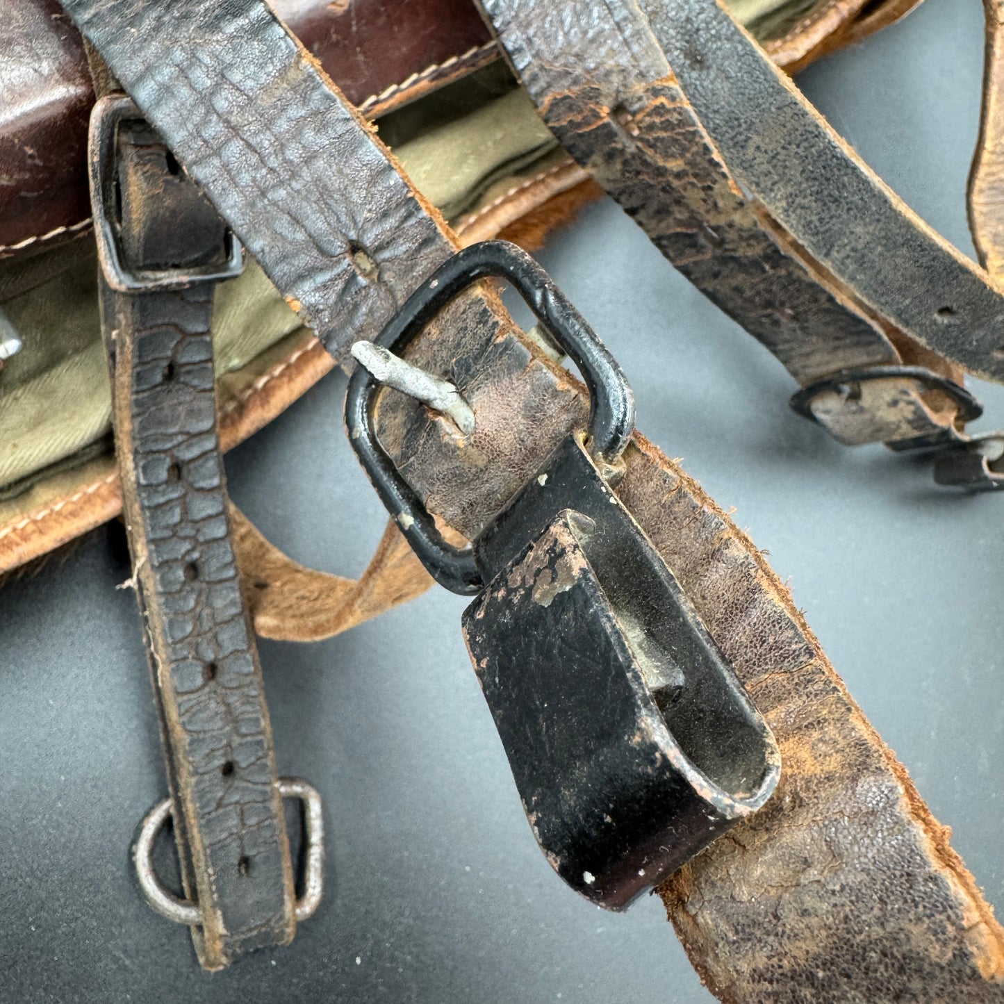 WW2 original artifact – RAD Tornister – interior page